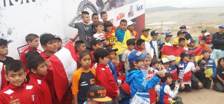 STUARDO (Chile), DURAND (Perú) y VASQUEZ (Venezuela), Campeones de la Copa FIM Latinoamericana de Minicross Perú-2018.