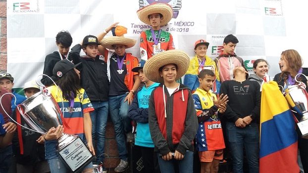 Jamie Astudillo (Ecuador) y Gael Ruiz (México) Campeones del Latinoamericano de Motocross WMX/85cc 2018