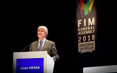 Jorge Viegas elegido nuevo presidente de la FIM