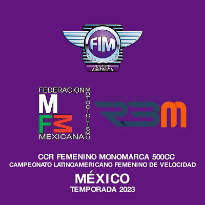 Campeonato Latinoamericano Femenino Monomarca 500cc 2023.