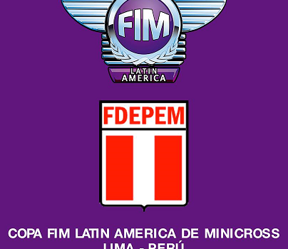 Copa FIM Latin America de Minicross Clase: 50cc, 65cc y 85cc. Lima – Perú Del 03 – 05 Noviembre 2023.