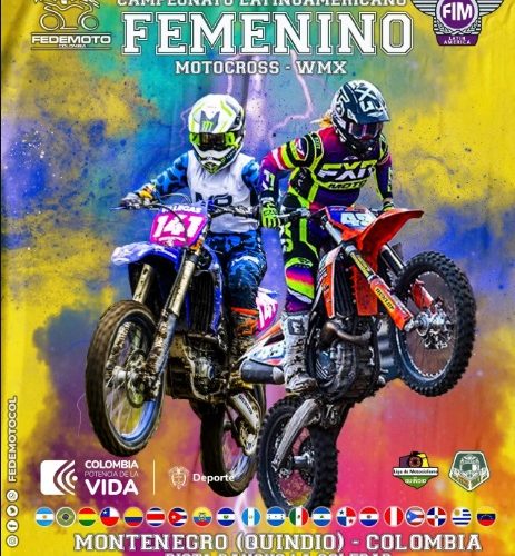 El Campeonato Latinoamericano de Motocross Femenino WMX se toma Colombia 🇨🇴