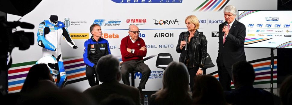 Presentación Oficial de los Juegos Intercontinentales FIM celebrada en el Circuito de Jerez – Ángel Nieto