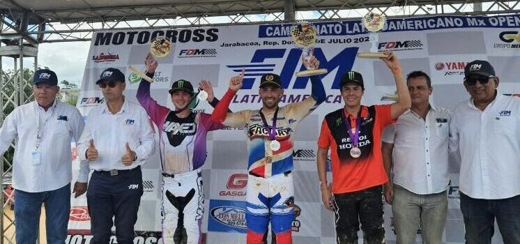 El MERENGUE DOMINICANO SE IMPUSO EN EL LATINOAMERICANO DE MOTOCROSS OPEN