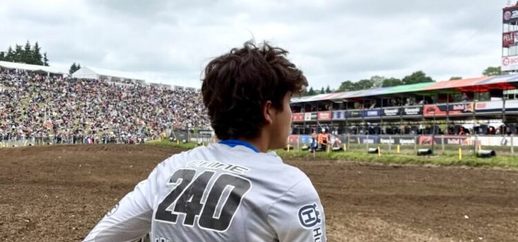 El Motocross Europeo recibe un gran prospecto Latinoamericano que avanza con gran firmeza