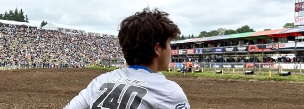 El Motocross Europeo recibe un gran prospecto Latinoamericano que avanza con gran firmeza