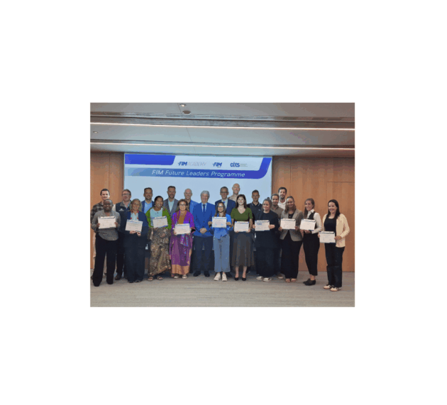 Celebrando los dos últimos días del Programa de Futuros Líderes de la FIM en Suiza