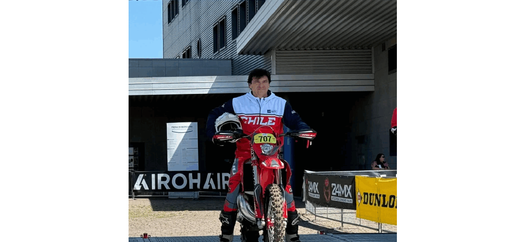 🌎🏍️ Desde FIM Latin America destacamos la histórica participación de Patricio Soto, presidente de la Federación de Motociclismo de Chile