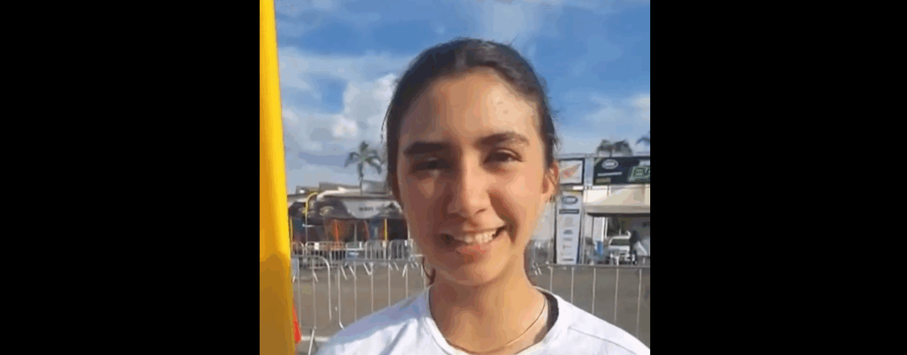 Daniela Acosta en la 2da Válida del Campeonato Latinoamericano de Enduro, realizada en Patrocínio Brasil