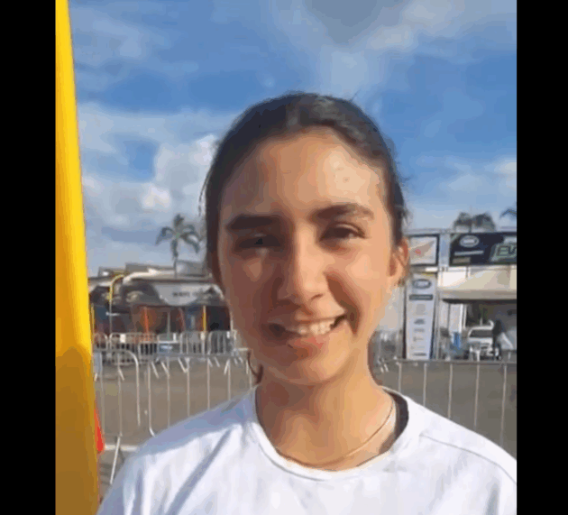 Daniela Acosta en la 2da Válida del Campeonato Latinoamericano de Enduro, realizada en Patrocínio Brasil