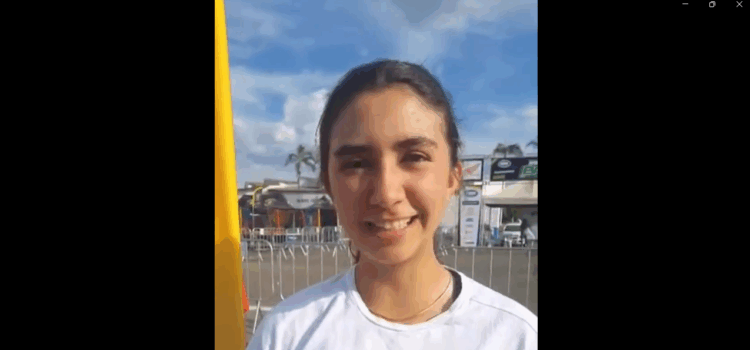 Daniela Acosta en la 2da Válida del Campeonato Latinoamericano de Enduro, realizada en Patrocínio Brasil