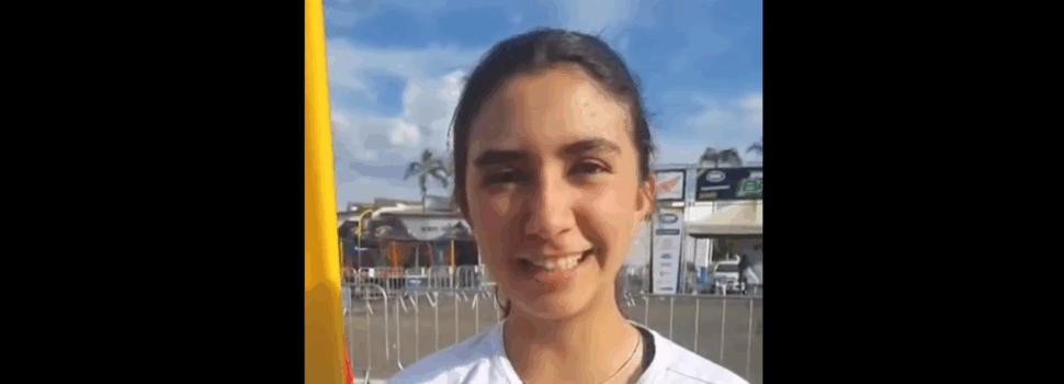 Daniela Acosta en la 2da Válida del Campeonato Latinoamericano de Enduro, realizada en Patrocínio Brasil