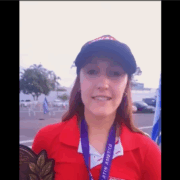 Valentina Forti en la 2da Válida del Campeonato Latinoamericano de Enduro, realizada en Patrocínio Brasil.