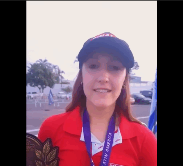 Valentina Forti en la 2da Válida del Campeonato Latinoamericano de Enduro, realizada en Patrocínio Brasil.