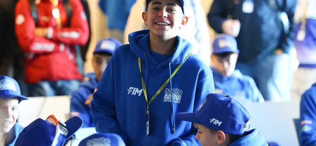 Diego Andrés González en la Serie Mundial de MotoMini GP