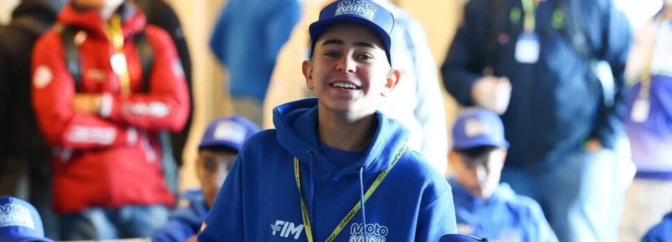 Diego Andrés González en la Serie Mundial de MotoMini GP