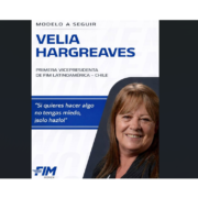 Velia Hargreaves, nacida en Santiago de Chile, no creció en el mundo del motociclismo.
