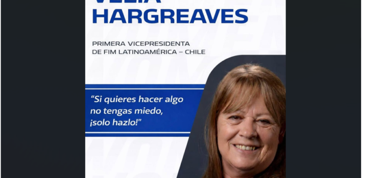 Velia Hargreaves, nacida en Santiago de Chile, no creció en el mundo del motociclismo.