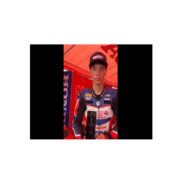 Andoni Domínguez ganador de la Carrera única del @moto4latin