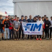 Nuestro Presidente Pedro Venturo junto a los pilotos latinoamericanos MX1 y MX2