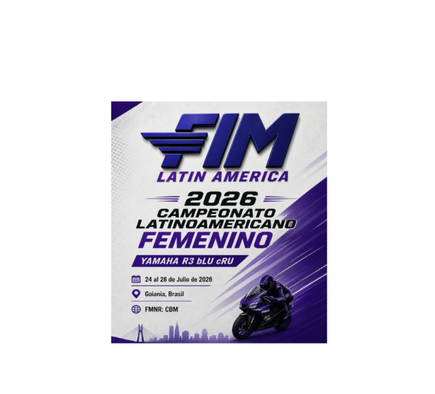 Campeonato Latinoamericano Femenino Yamaha R3 bLU cRU