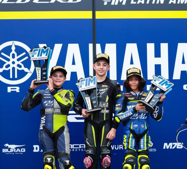 Yamaha R15 bLU cRU América Latina: Miguel Garcia ganó la segunda etapa consecutiva en Goiania