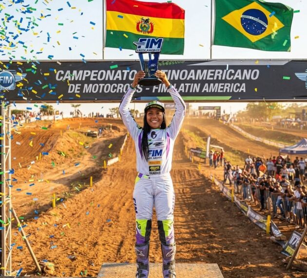 ¡LA BOLIVIANA MARÍA PADILLA CONQUISTA EL TÍTULO LATINOAMERICANO bLU cRU 125 JUNIOR FEMENINO EN BRUMADINHO